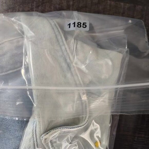 Natural Reflections Womens L Chambray Shirt Embroidered Button Up Cotton Western - Picture 10 of 10